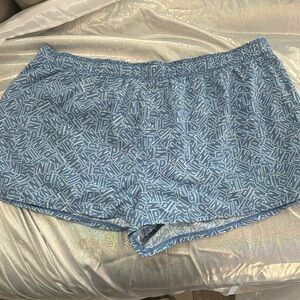 New Victoria's Secret PINK Boxer Shorts (XXL) Logo Sleepwear PJ NWT